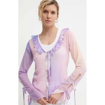 Halenka Résumé AishaRS Blouse 20731129 fialová 45X, vel. 34