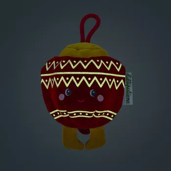 Vánoční dekorace Vánoční plyšová dekorace – růžová elfka Bibbi