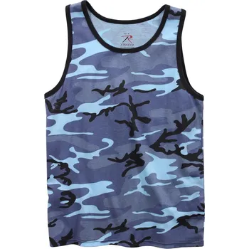 Tílko SKY BLUE CAMO XL - Není skladem