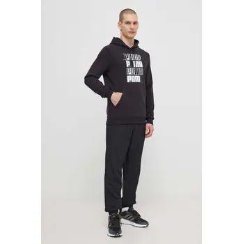 Pánská mikina Mikina Puma 678978 černá 99X, vel. XL