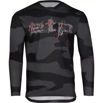 cyklistický dres Etape Rocky pánské volný dres černá/červená vel. XL