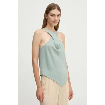 Pánská mikina Halenka Sisley 5LTHLH019 zelená 97X, vel. M