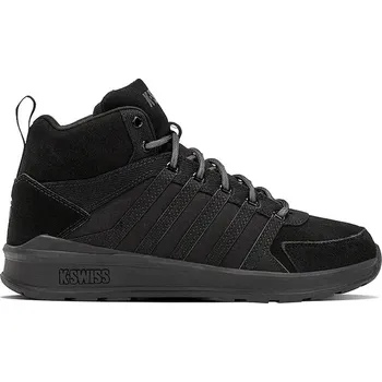 Pánské tenisky Kožené sneakers boty K-Swiss VISTA TRAINER MID WNT černá barva, 07145.010.M 99X, EUR 41