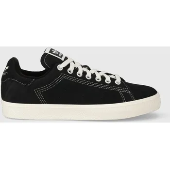 Pánské tenisky Semišové tenisky adidas Originals Stan Smith CS černá barva, ID2042 99X, EUR 47 1/3