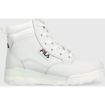 Dámské polobotky Kožené workery Fila Grunge Ii L FFW0216 bílá 00X, EUR 38
