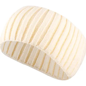 Čelenka Dámská pletená čelenka krémová 9001929