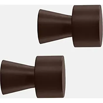 Věšák Nástěnný věšák OYOY Pin 2-pack L10050 hnědá 89X