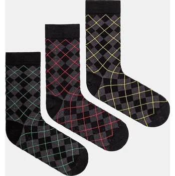 Pánské ponožky Bavlněné ponožky Medicine 3-pack pánské, více barev RW24.LGMB06 vícebarevná MLA, vel. 39/42