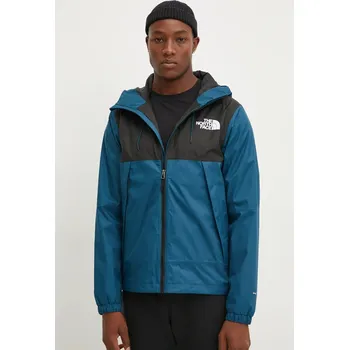 Pánská větrovka Outdoorová bunda The North Face Mountain Q tyrkysová barva, NF0A5IG21NO1 69X, vel. S