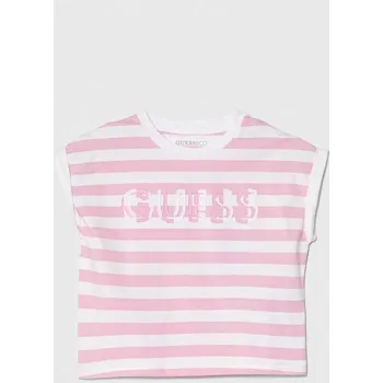 Chlapecké tričko Dětské tričko Guess růžová barva J4RI09.K9NF3.PPYH 03X, vel. 158-166