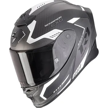 Motodoplněk SCORPION přilba EXO-R1 EVO CARBON AIR Propel matt black/silver - L