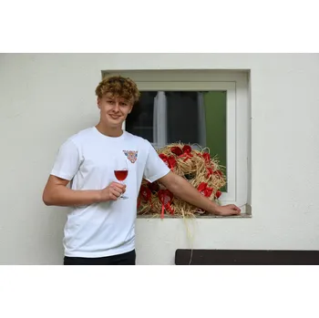 Pánské folklorní triko Šimon Barva: bílá, Velikost: 3XL, Barva výšivky: barevná