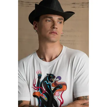 Pánské tričko Bavlněné tričko Medicine bílá barva, s potiskem RS24.TSMC60 00X, vel. L