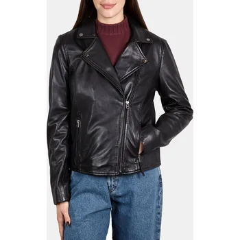 Dámská casual bunda Baťa dámská kožená bunda černá, vel. XL