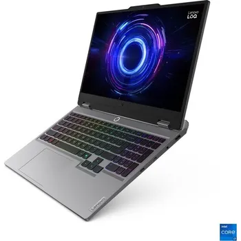 Notebook Lenovo LOQ 15IRX10 i7-13700HX/16GB/SSD 1TB/15,6"/IPS/FHD/144Hz/300nitů/RTX5050 8GB/170W/WIN11 Home/šedá