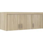 FN Nástavec na skříň Enja 3D dub sonoma