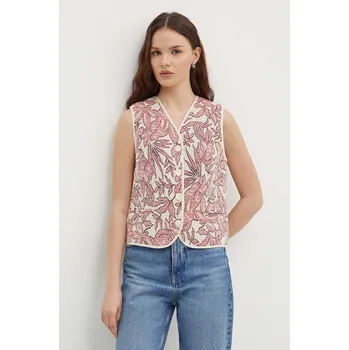 Dámská vesta Vesta La Petite Française GAMIN PFGAMIN červená 33X, vel. 36