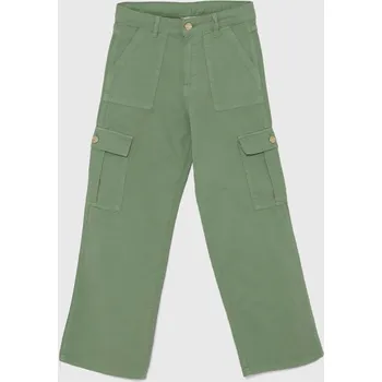 Chlapecké oblečení Dětské bavlněné kalhoty Guess J4GB06.WFYRB.PPYH zelená 07X, vel. 147-157