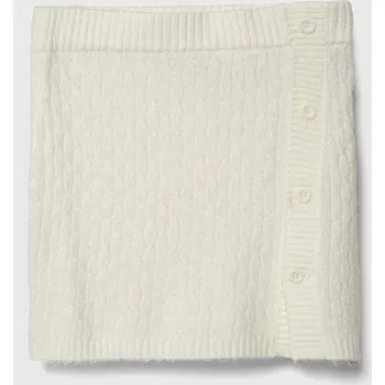 Dámská sukně Dětská sukně United Colors of Benetton bílá barva, mini 1VH9C000A.G.SEASONAL 00X, vel. 168