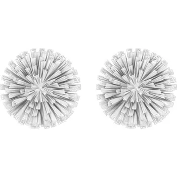 Náušnice Postříbřené náušnice Lilou Bloom 201/16/KOL/SR stříbrná SLV, vel. ONE SIZE