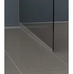 Lišta spádová nerez kartáč 10mm/1m levá