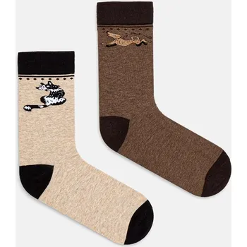 Pánské ponožky Bavlněné ponožky Medicine 2-pack pánské, více barev RW24.LGM612 vícebarevná MLA, vel. 39/42