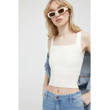 Top Abercrombie & Fitch KI150.3045.101 bílá 00X, vel. XL