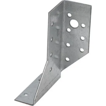 Tesařské kování DOMAX WBD trámová botka dělená WBD 105 pravá - 25 x 105 x 75 mm (10 ks)
