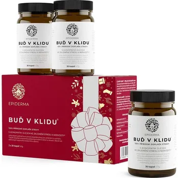 EPIDERMA Buď v klidu®, 90 kapslí, Vánoční dárkové balení