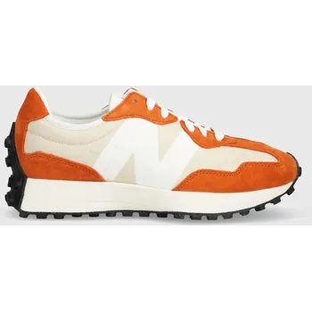 Pánské tenisky Tenisky New Balance U327LF oranžová barva 28X, EUR 43