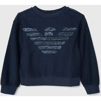Chlapecká mikina Dětská mikina Emporio Armani 6R3M04.4J62Z námořnická modř 59X, vel. 154