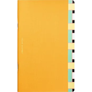 Zápisník Zápisník Octaevo Artesania Creative žlutá barva OACRN.15 18X