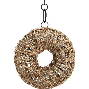 Vánoční dekorace Vánoční led věnec home & lifestyle 154405 béžová 12X