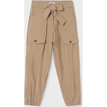 Dívčí kalhoty Dětské kalhoty Mayoral 6509.8C.Junior.PPYH béžová 08X, vel. 167