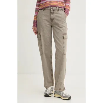 Dámské džíny Džíny Desigual CASANDR dámské, high waist, 24WWDD96 šedá 90X, vel. 38