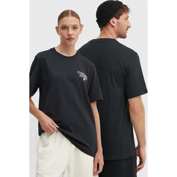 Bavlněné tričko Converse 10026461.A01 černá 99X, vel. S