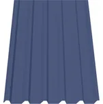 SATJAM Plech trapézový SAT35 střešní PE25 tl. 0,5 mm RAL 5010 modrý