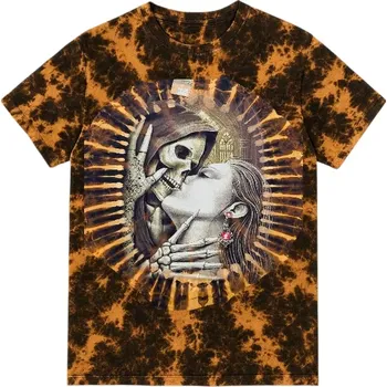 Pánská trička s potiskem nadrozměrné velikosti Polibek 6XL