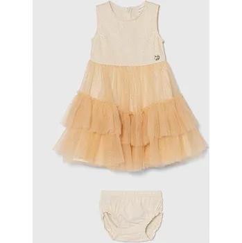 Dámské šaty Dívčí šaty Guess A4RK03.KC3F0.PPYH béžová 12X, vel. 88-96