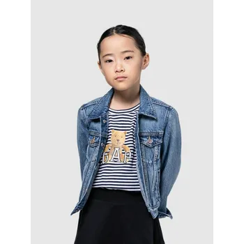 Dívčí bunda GAP Dívčí Dětská džínová bunda crop GAP Modrá 152/158 (2297335)