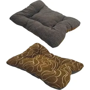 Pelíšek pro psa Pelíšek pro velkého psa hranatý 115x85x10 Šedý, hnědý