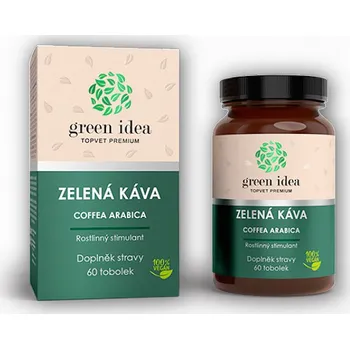 Přírodní produkt Zelená káva 200mg 60 tobolek