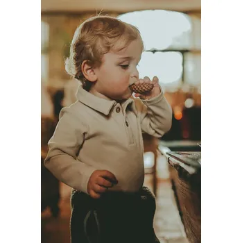 Kojenecký body Kojenecké body Donsje Paulo Bodysuit 4090000. béžová 01X, vel. 80