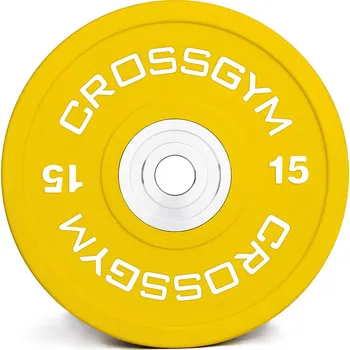 Olympijský kotouč TRINFIT Bumper Plate CrossGym 15 kg