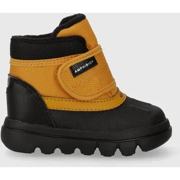 Dívčí zimní obuv Dětské zimní boty Geox B365BD 0FUCE B WILLABOOM B AB žlutá barva B365BD.0FUCE.20.23 18X, EUR 22