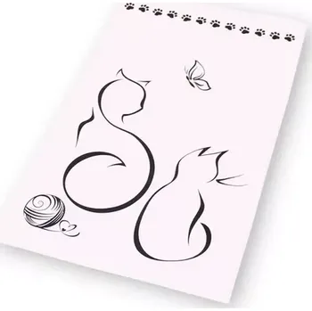 Utěrka Kuchyňská utěrka tisk Kočky (Kuchyňské utěrky s kočkou, kočka)