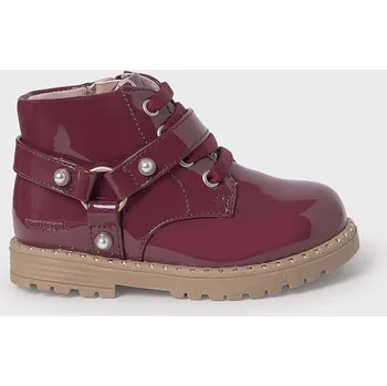 Dívčí obuv Dětské boty Mayoral 42480.28B.Baby burgundské 93X, EUR 20