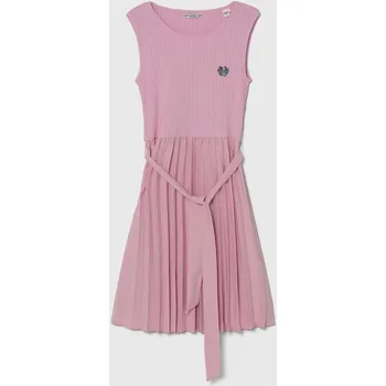 Dívčí šaty Dívčí šaty Guess J4RK43.RC1S0.PPYH růžová 03X, vel. 105-112