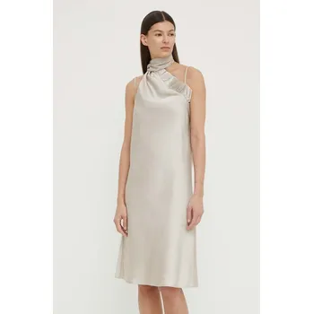 Dámské šaty Šaty Bruuns Bazaar AcaciaBBNellie dress BBW3866 béžová 08X, vel. 34