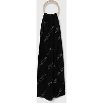 Šála Vlněná šála Notes du Nord 13446 černá 99A, vel. ONE SIZE